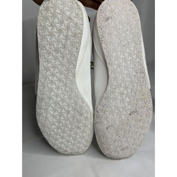 ASICS Cheer 6 Women's Cheerleading Shoe Q261Y Size 8.5 White W/Blue Color Swatch - Picture 9 of 11